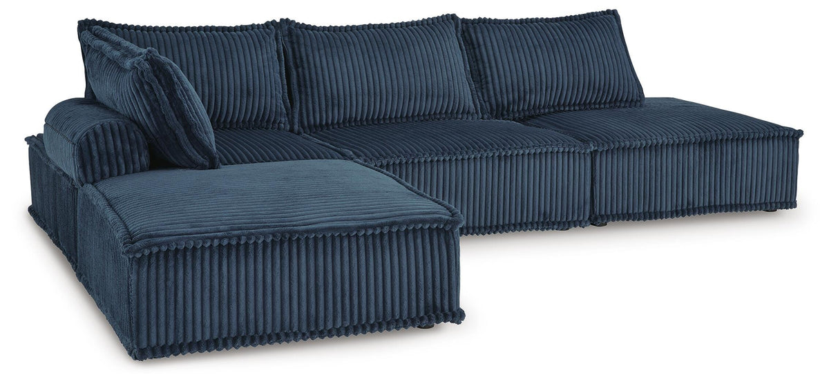 Bales Sectional - A3000662A3 - product view or room setting; complete kit and included component views (supplier image 79)