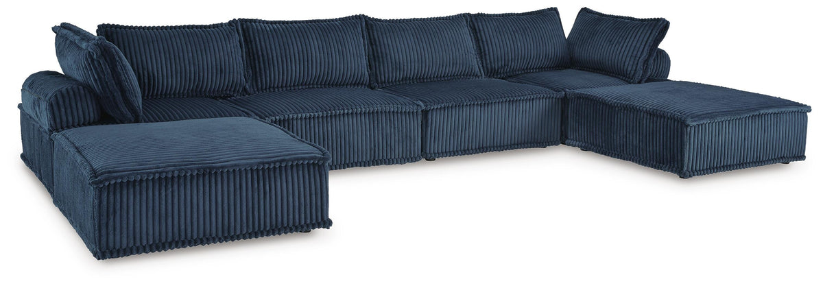 Bales Sectional - A3000662A5 - product view or room setting; complete kit and included component views (supplier image 82)