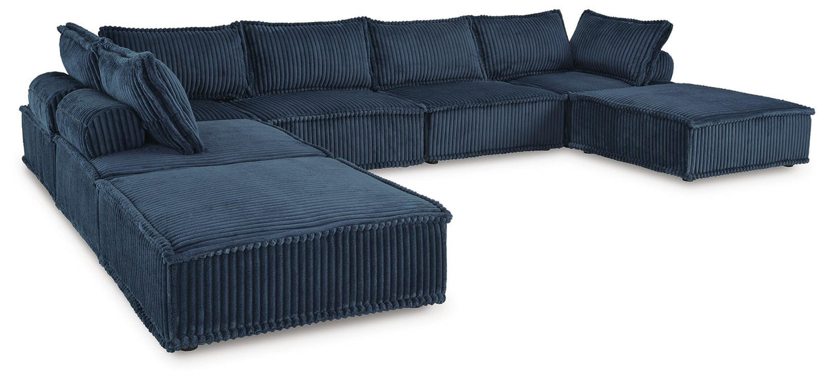 Bales Sectional - A3000662A6 - product view or room setting; complete kit and included component views (supplier image 76)