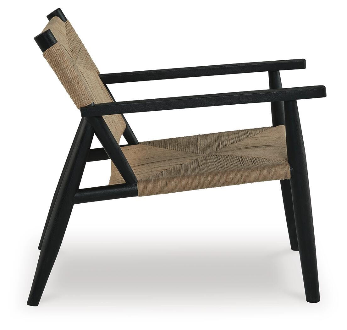 Halfmore Accent Chair - A3000672 - product view or room setting; only accent chair included (supplier image 4)