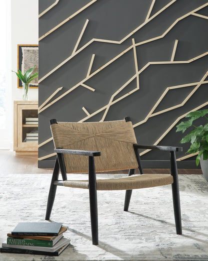 Halfmore Accent Chair - A3000672 - product view or room setting; only accent chair included (supplier image 2)