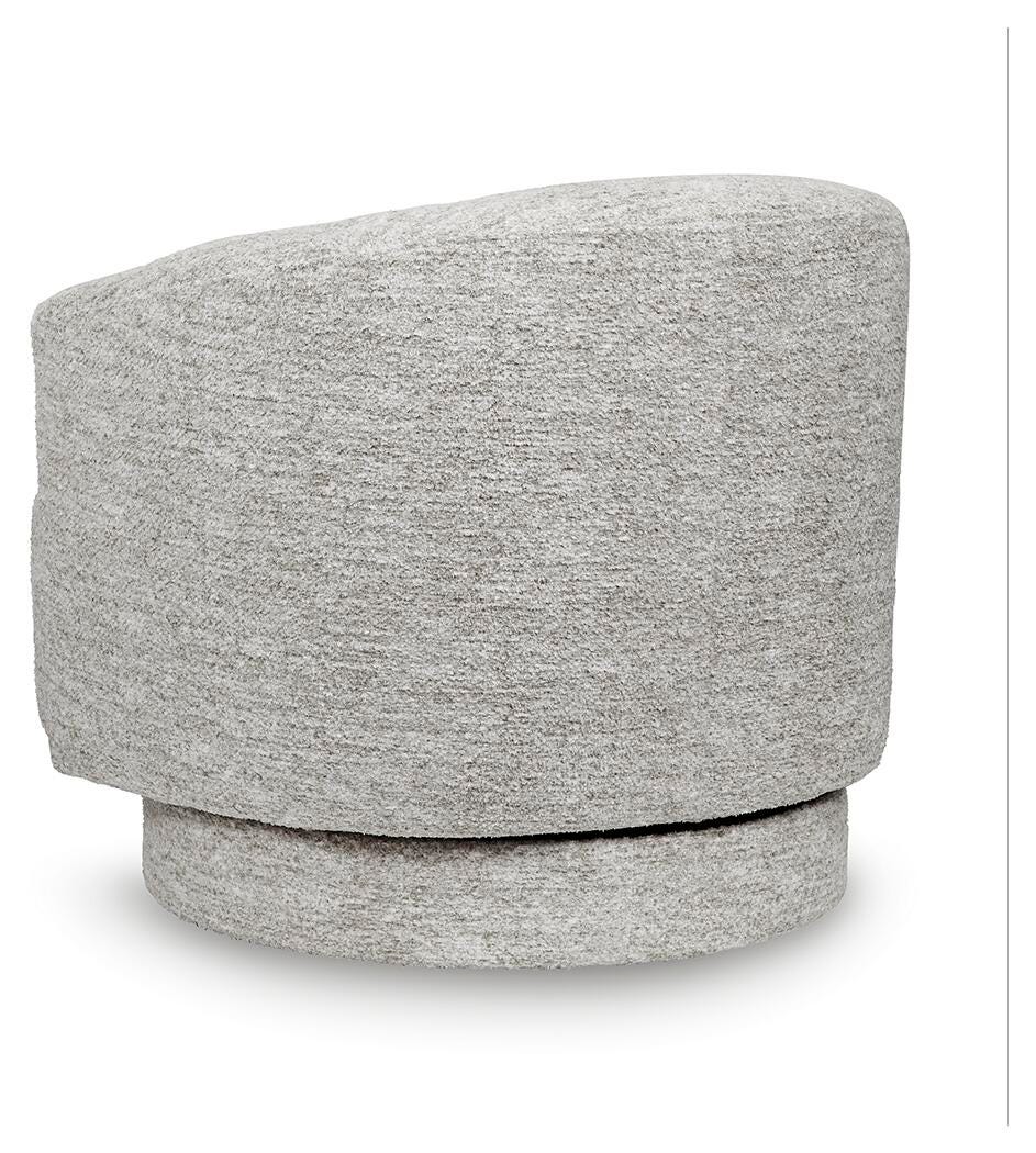 Wardsor Swivel Accent Chair - A3000731 - product view or room setting; only accent chair included (supplier image 5)