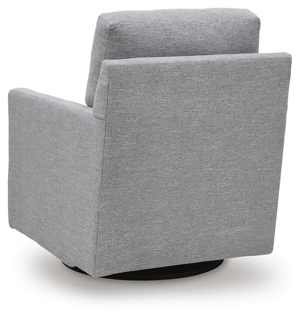 Freybourne Next-Gen Nuvella Swivel Accent Chair - A3000737 - product view or room setting; only accent chair included (supplier image 5)