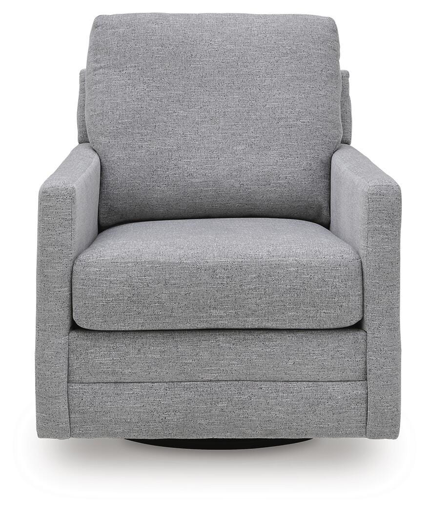 Freybourne Next-Gen Nuvella Swivel Accent Chair - A3000737 - product view or room setting; only accent chair included (supplier image 3)
