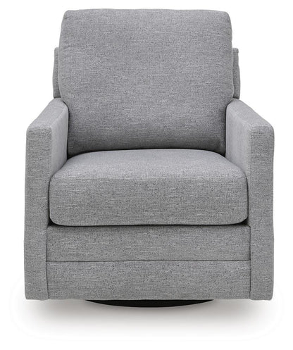 Freybourne Next-Gen Nuvella Swivel Accent Chair - A3000737 - product view or room setting; only accent chair included (supplier image 3)