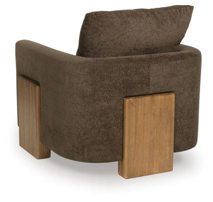 Dairlett Accent Chair - A3000746 - product view or room setting; only accent chair included (supplier image 5)