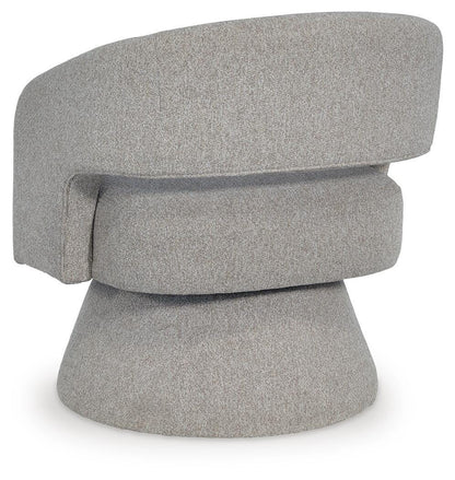 Nashkins Swivel Accent Chair - A3000757 - product view or room setting; only accent chair included (supplier image 5)