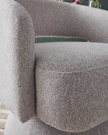 Nashkins Swivel Accent Chair - A3000757 - finish or detail (supplier image 6)