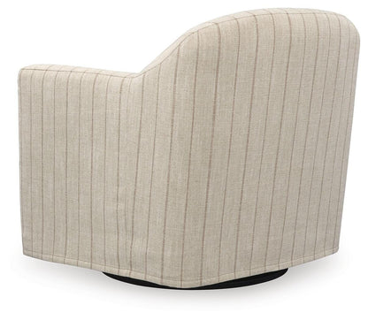 Valwick Swivel Accent Chair - A3000817 - product view or room setting; only accent chair included (supplier image 5)