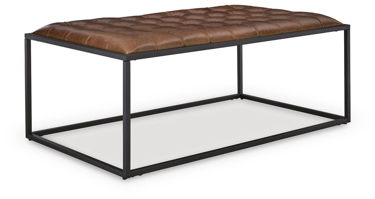 Junsor Coffee Table Ottoman - A3000826 - product view or room setting; only ottoman included (supplier image 1)