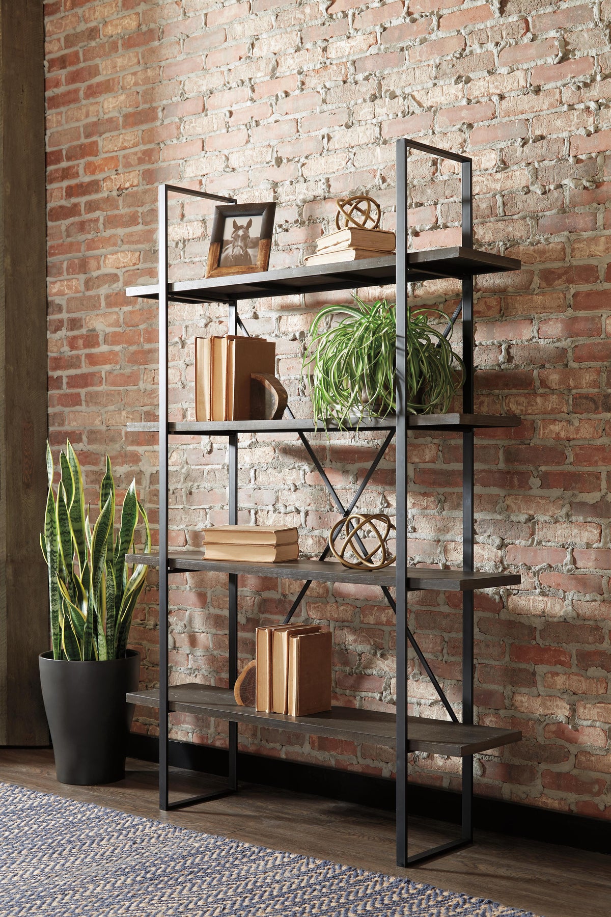 Gilesgrove Bookcase - A4000017 - product view or room setting; only bookcase included (supplier image 2)