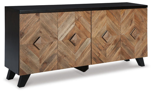 Robin Ridge Accent Cabinet - A4000031 - product view or room setting; only accent cabinet included (supplier image 1)