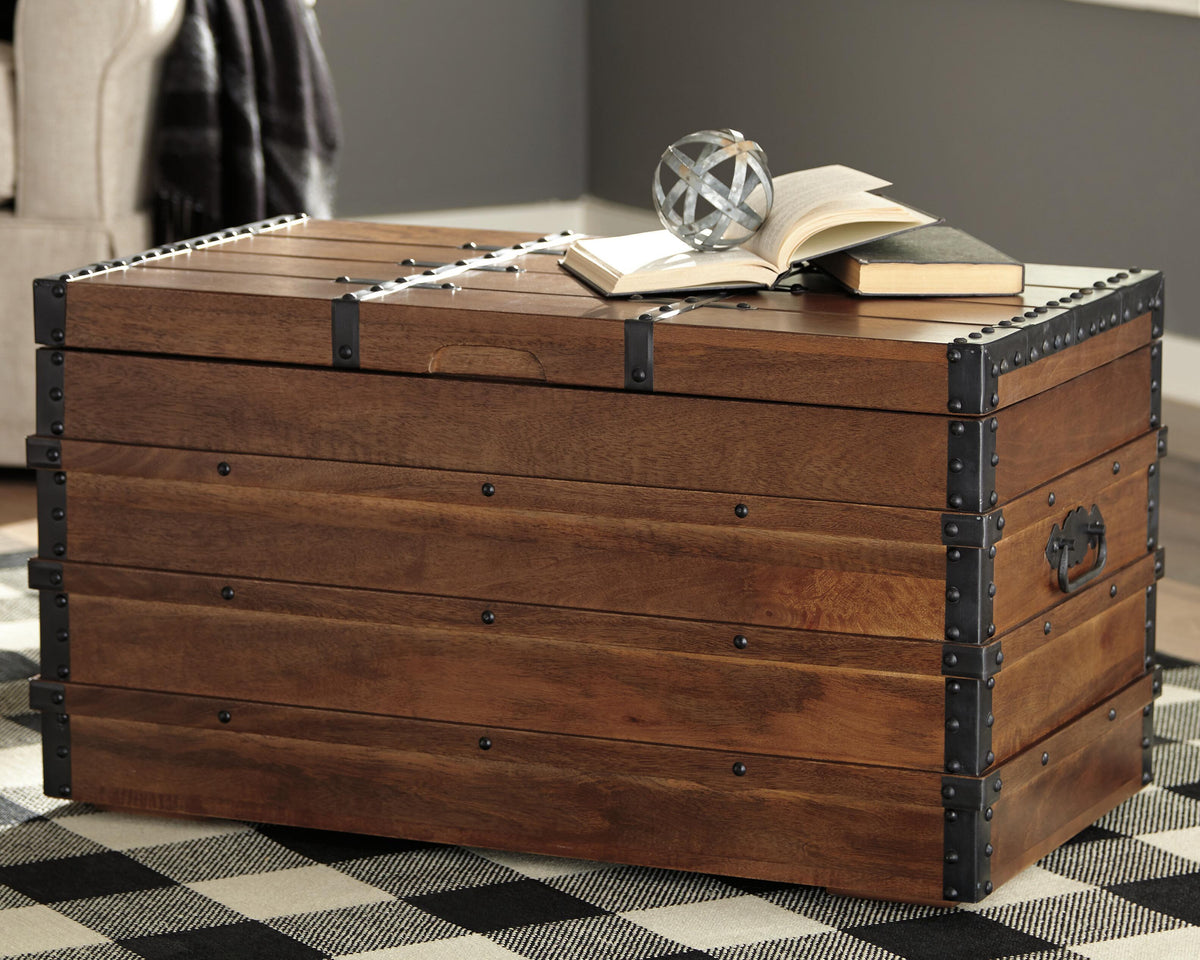 Kettleby Storage Trunk - A4000096 - product view or room setting; only storage trunk included (supplier image 2)