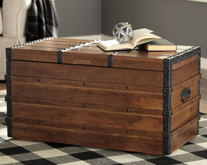 Kettleby Storage Trunk - A4000096 - product view or room setting; only storage trunk included (supplier image 2)