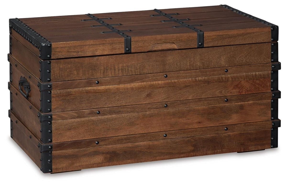 Kettleby Storage Trunk - A4000096 - product view or room setting; only storage trunk included (supplier image 1)