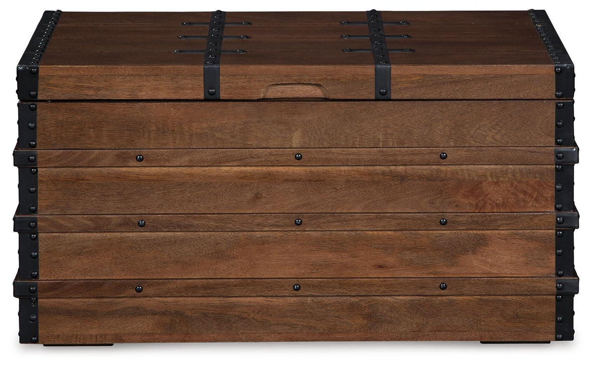 Kettleby Storage Trunk - A4000096 - product view or room setting; only storage trunk included (supplier image 3)