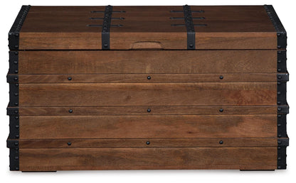 Kettleby Storage Trunk - A4000096 - product view or room setting; only storage trunk included (supplier image 3)