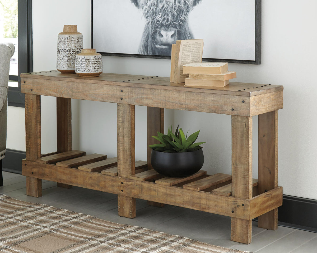 Susandeer Sofa/Console Table - A4000219 - product view or room setting; only console table included (supplier image 2)