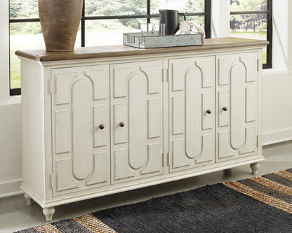 Roranville Accent Cabinet - A4000268 - product view or room setting; only accent cabinet included (supplier image 2)
