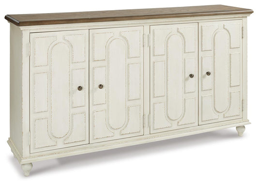 Roranville Accent Cabinet - A4000268 - product view or room setting; only accent cabinet included (supplier image 1)