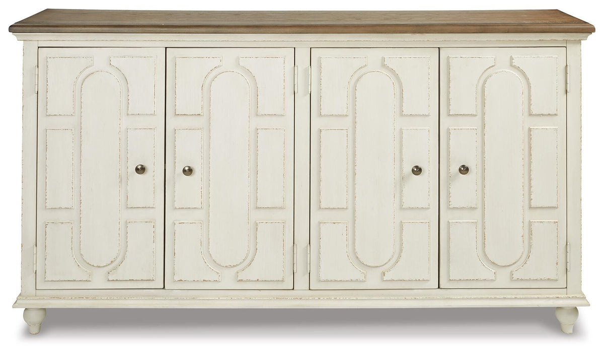 Roranville Accent Cabinet - A4000268 - product view or room setting; only accent cabinet included (supplier image 5)