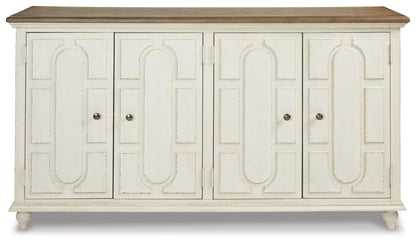 Roranville Accent Cabinet - A4000268 - product view or room setting; only accent cabinet included (supplier image 5)