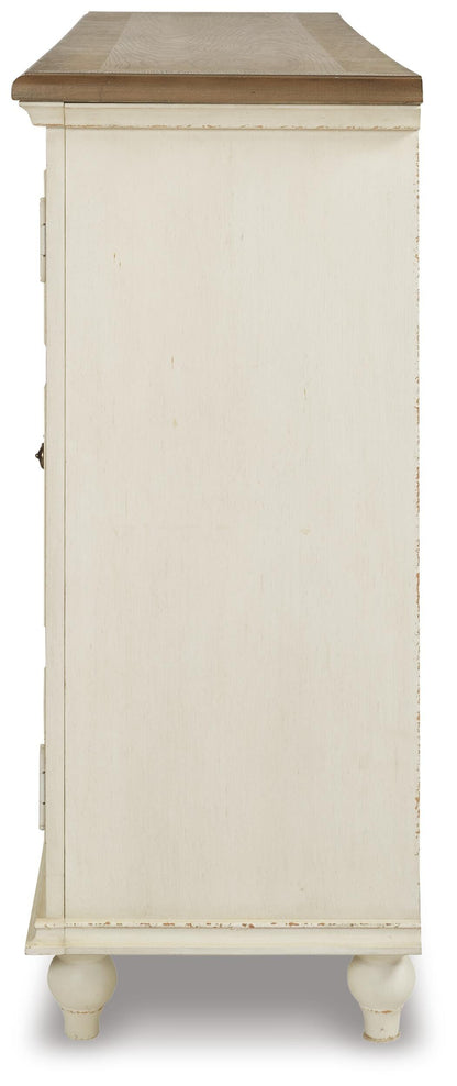 Roranville Accent Cabinet - A4000268 - product view or room setting; only accent cabinet included (supplier image 6)