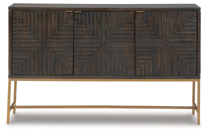 Elinmore Accent Cabinet - A4000316 - product view or room setting; only accent cabinet included (supplier image 3)