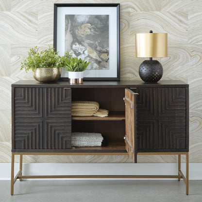 Elinmore Accent Cabinet - A4000316 - product view or room setting; only accent cabinet included (supplier image 6)