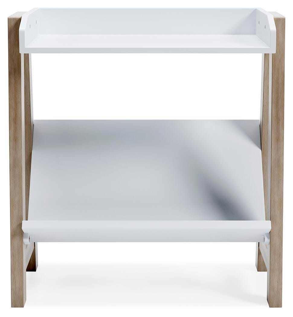 Blariden Small Bookcase - A4000361 - product view or room setting; only bookcase included (supplier image 3)