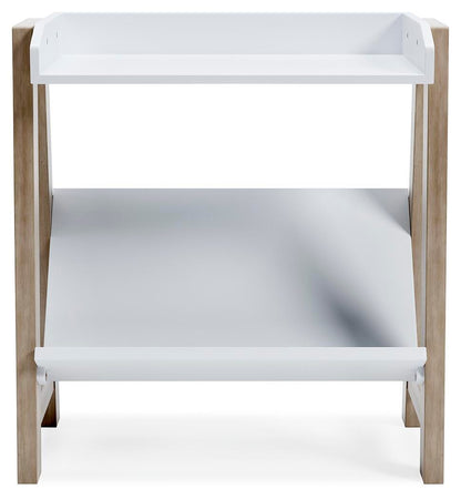 Blariden Small Bookcase - A4000361 - product view or room setting; only bookcase included (supplier image 3)