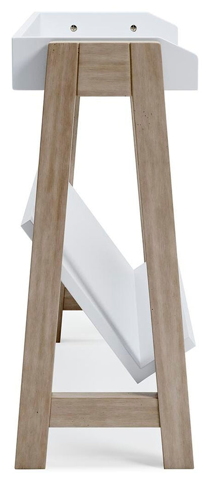 Blariden Small Bookcase - A4000361 - product view or room setting; only bookcase included (supplier image 5)