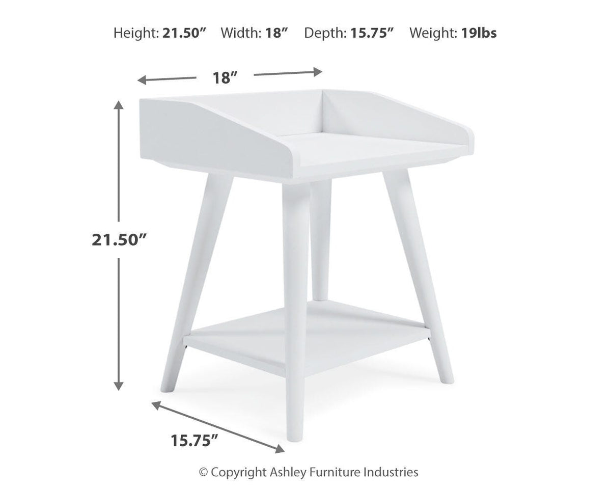 Blariden Accent Table - A4000367 - approximate manufacturer dimensions (supplier image 11)
