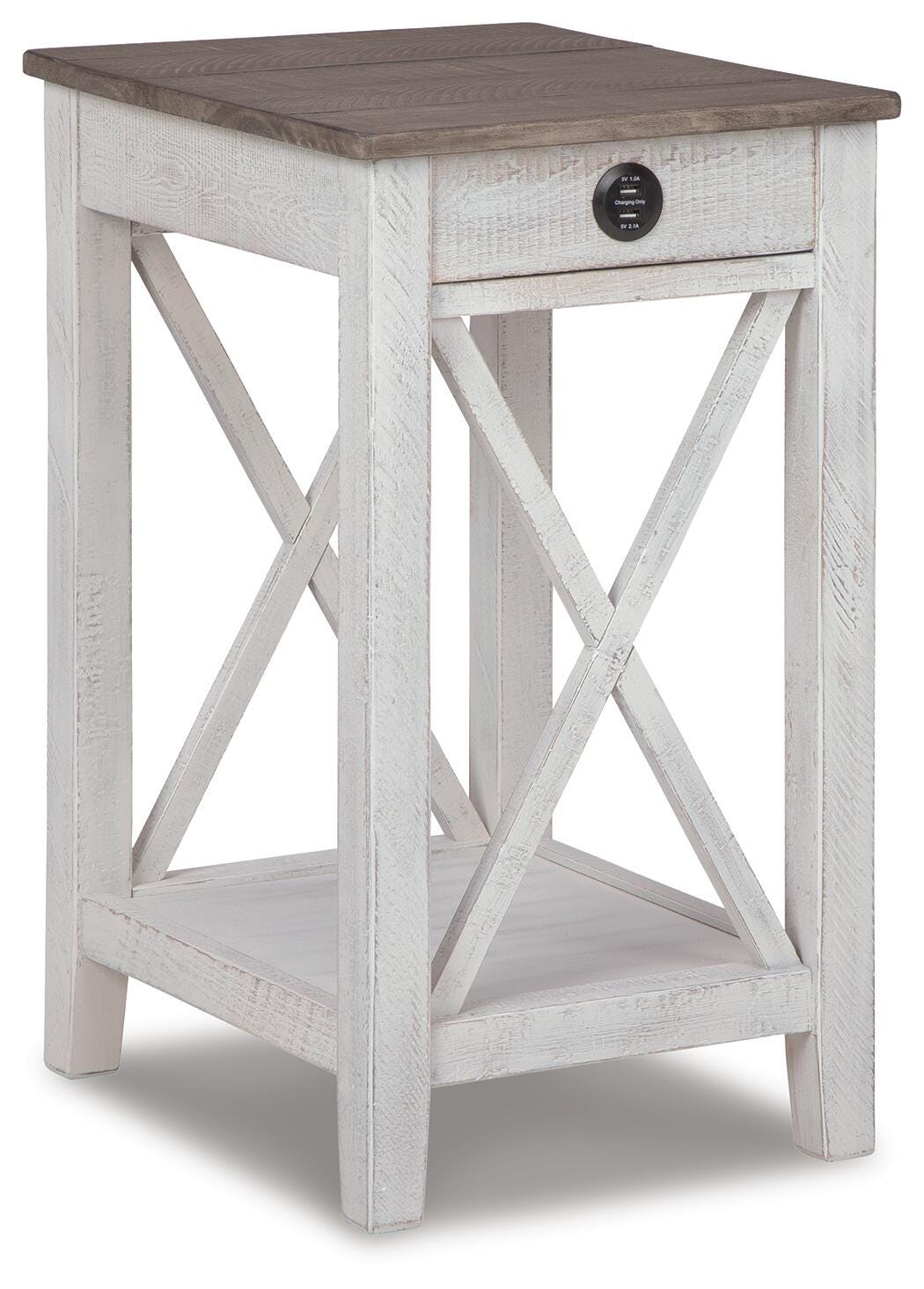 Adalane Accent Table - A4000374 - product view or room setting; only accent table included (supplier image 5)