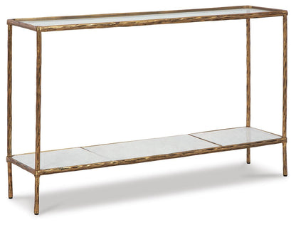 Ryandale Console Sofa Table - A4000443 - product view or room setting; only console table included (supplier image 1)