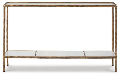 Ryandale Console Sofa Table - A4000443 - product view or room setting; only console table included (supplier image 3)