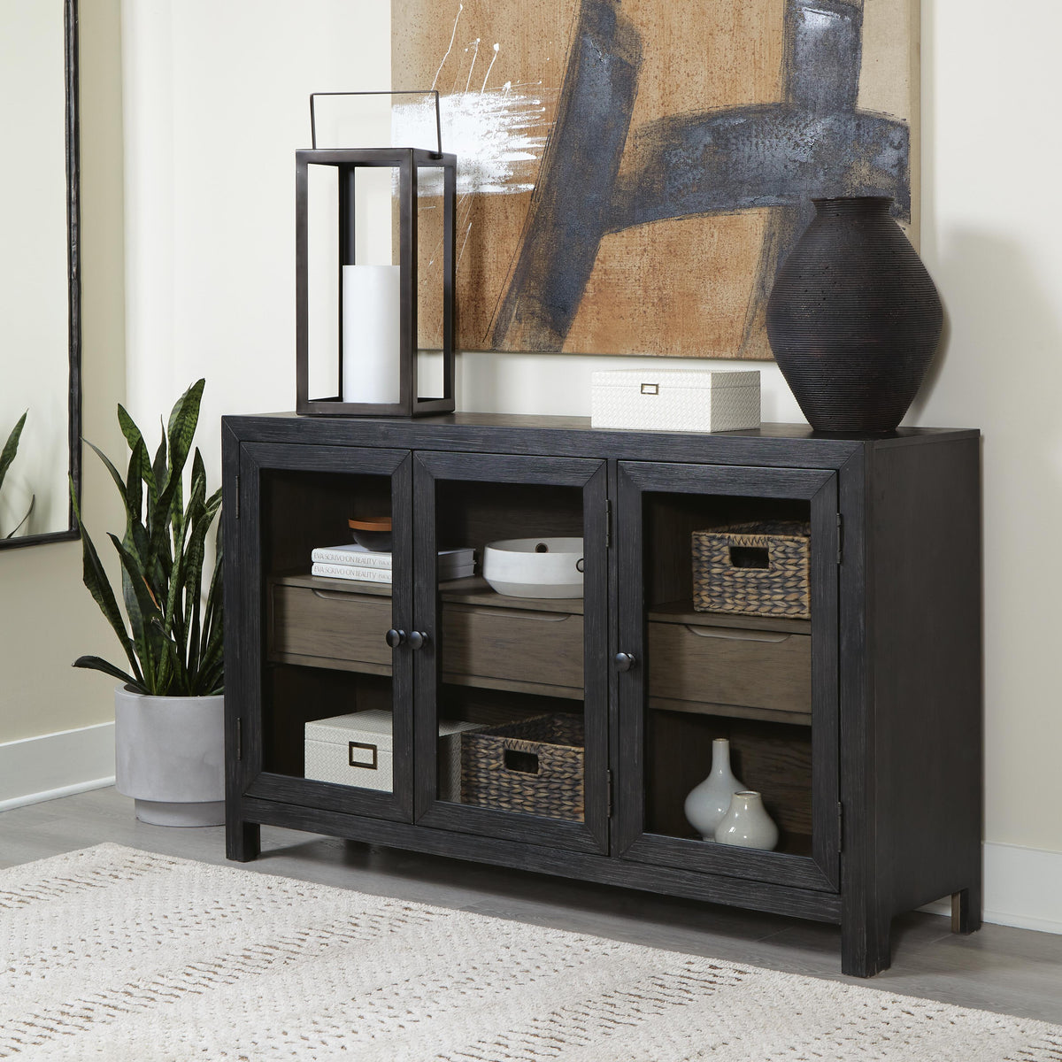 Lenston Accent Cabinet - A4000508 - product view or room setting; only accent cabinet included (supplier image 9)