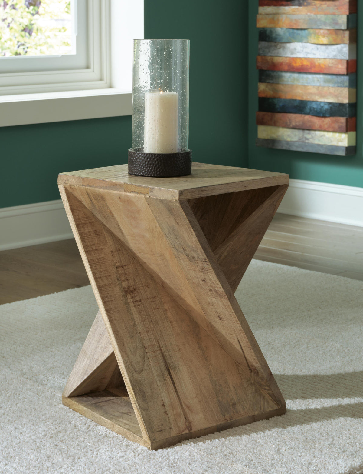 Zalemont Accent Table - A4000510 - product view or room setting; only accent table included (supplier image 2)