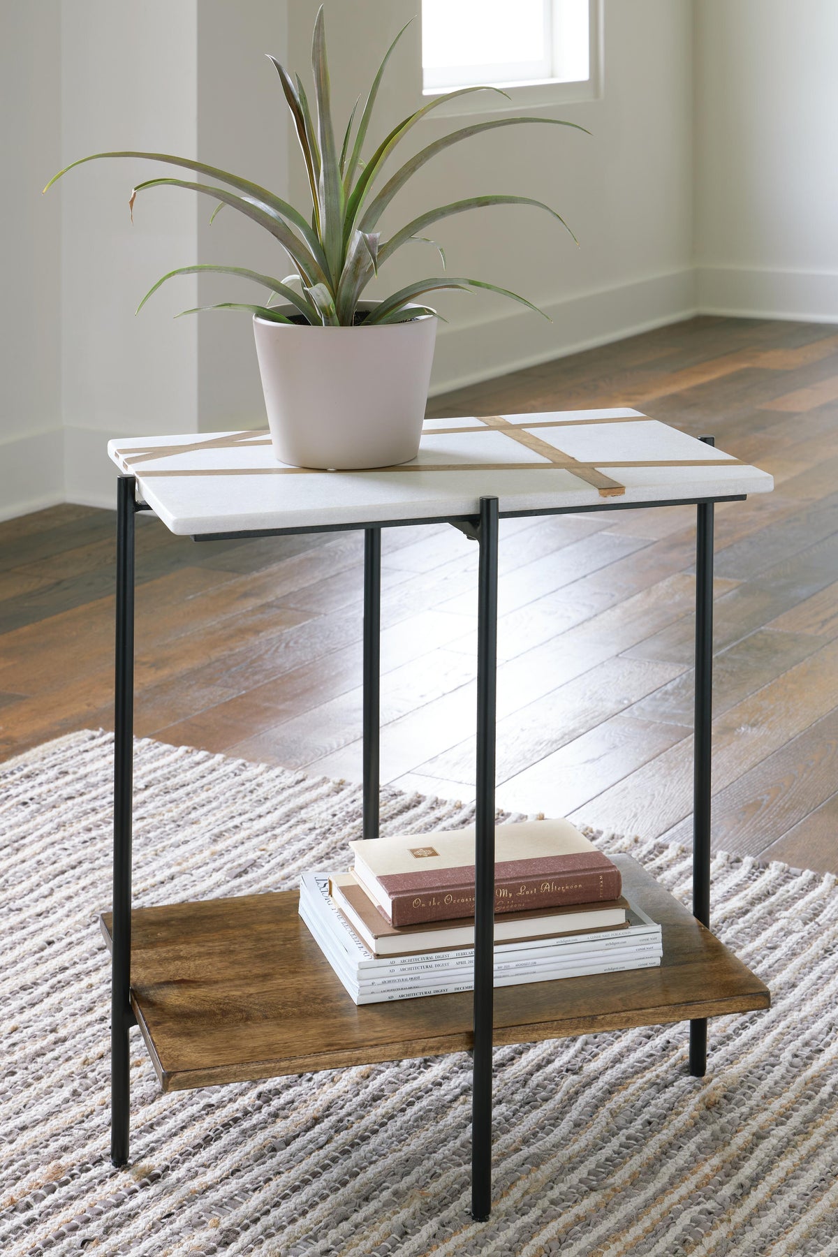 Braxmore Accent Table - A4000525 - product view or room setting; only accent table included (supplier image 2)