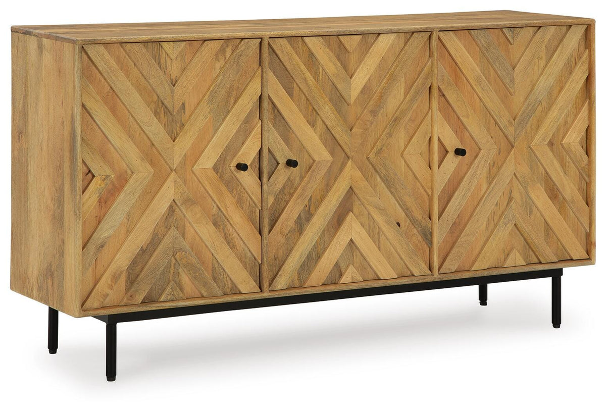 Cadewick Accent Cabinet - A4000570 - product view or room setting; only accent cabinet included (supplier image 1)