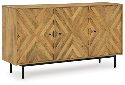 Cadewick Accent Cabinet - A4000570 - product view or room setting; only accent cabinet included (supplier image 1)