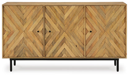 Cadewick Accent Cabinet - A4000570 - product view or room setting; only accent cabinet included (supplier image 4)