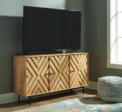 Cadewick Accent Cabinet - A4000570 - product view or room setting; only accent cabinet included (supplier image 6)