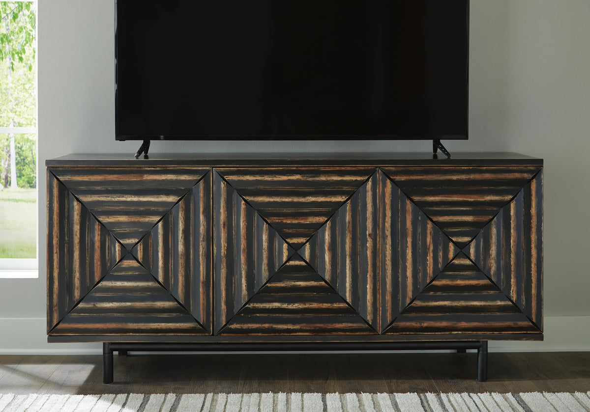 Fair Ridge Accent Cabinet - A4000573 - product view or room setting; only accent cabinet included (supplier image 6)