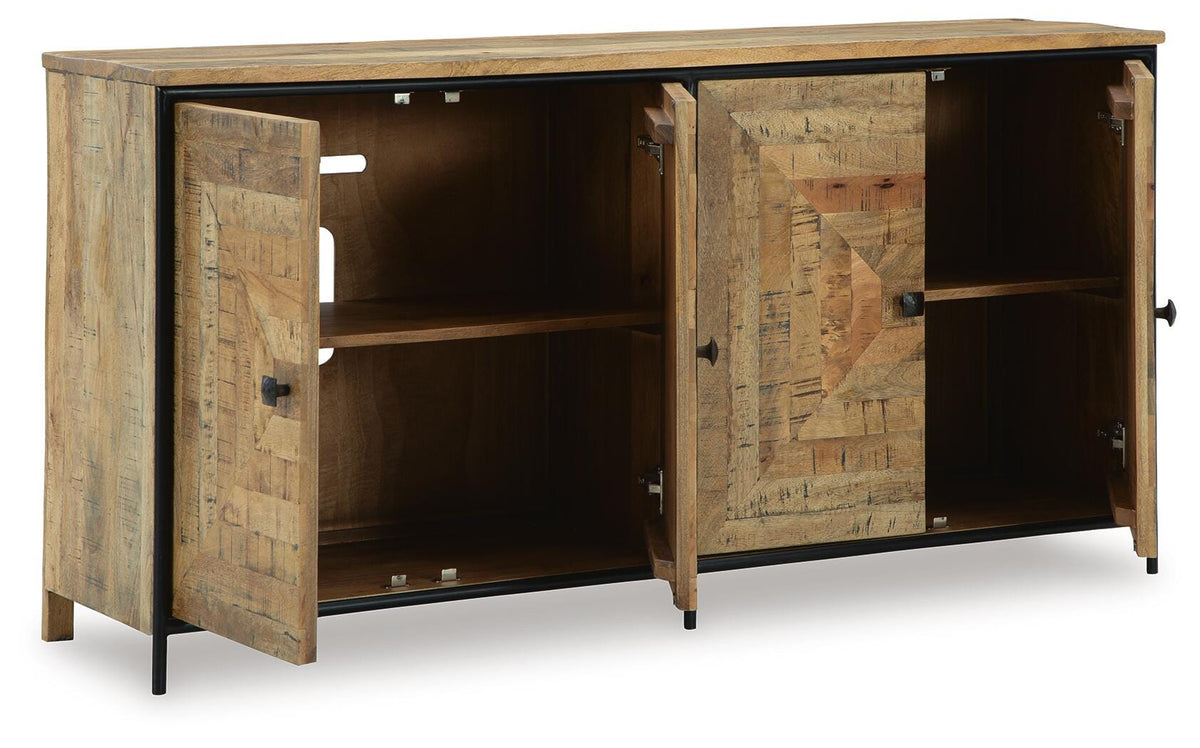 Camney Accent Cabinet - A4000581 - product view or room setting; only accent cabinet included (supplier image 3)