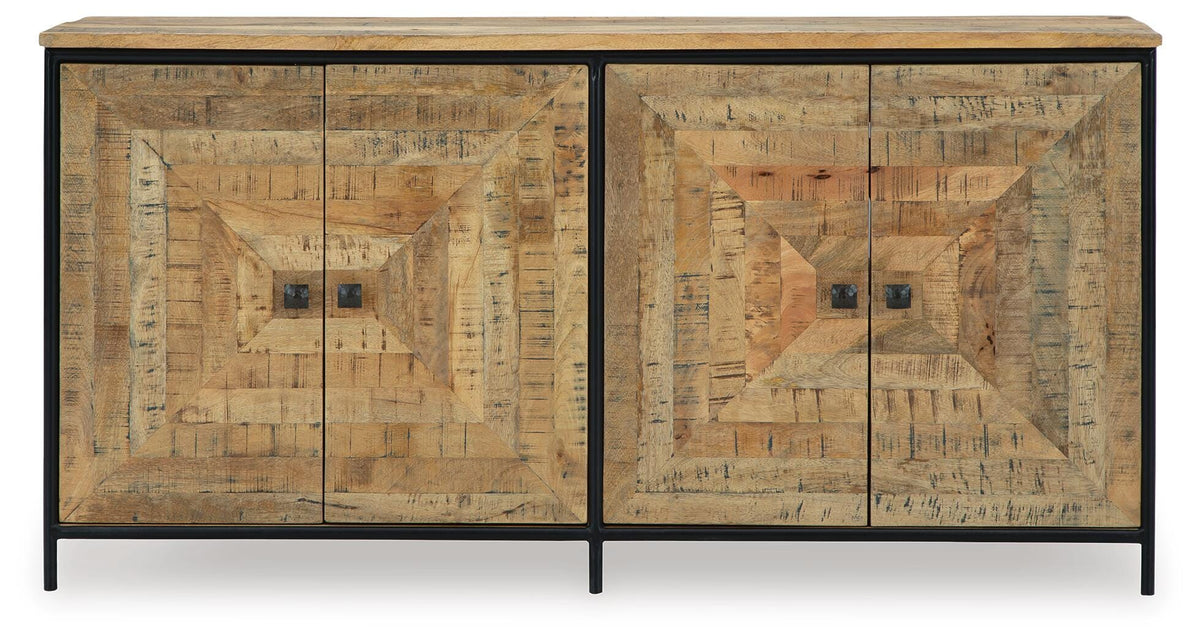 Camney Accent Cabinet - A4000581 - product view or room setting; only accent cabinet included (supplier image 4)