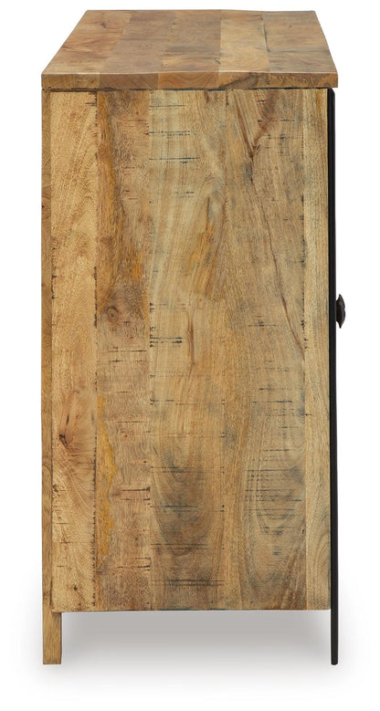 Camney Accent Cabinet - A4000581 - product view or room setting; only accent cabinet included (supplier image 5)
