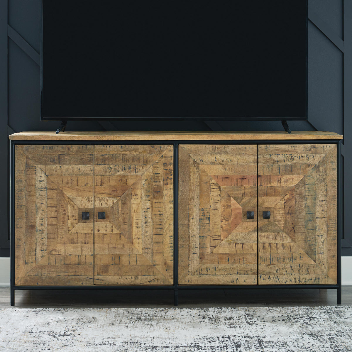 Camney Accent Cabinet - A4000581 - product view or room setting; only accent cabinet included (supplier image 6)