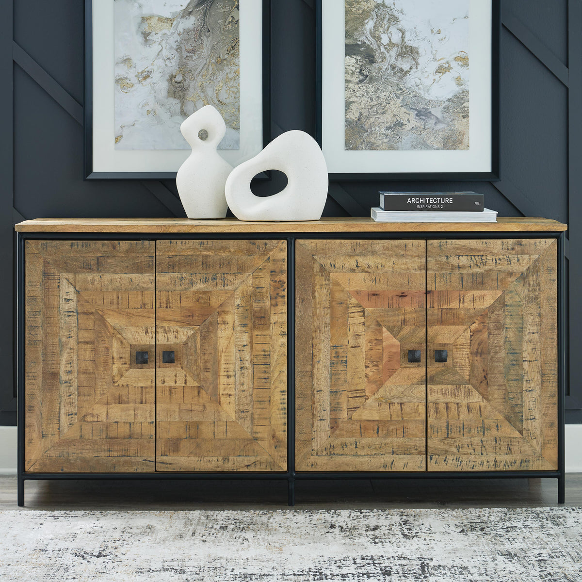 Camney Accent Cabinet - A4000581 - product view or room setting; only accent cabinet included (supplier image 2)
