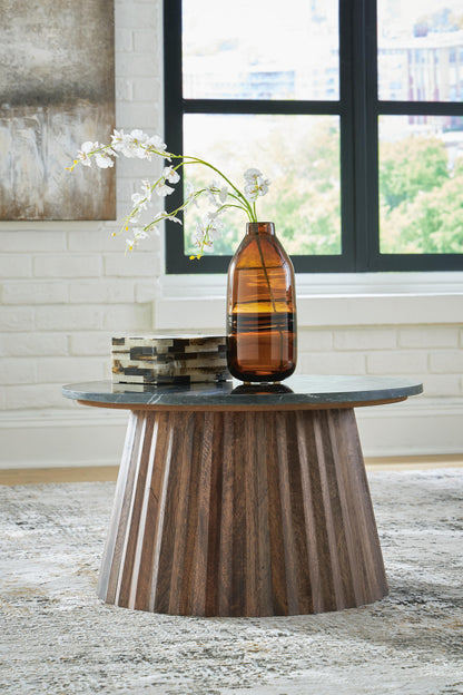 Ceilby Accent Coffee Table - A4000601 - product view or room setting; only coffee table included (supplier image 2)